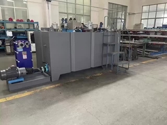 Machine hydraulique industrielle à traction à froid 380V refroidissement par eau AC