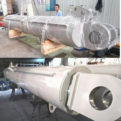 Cylindre hydraulique personnalisé à course de 360 mm
