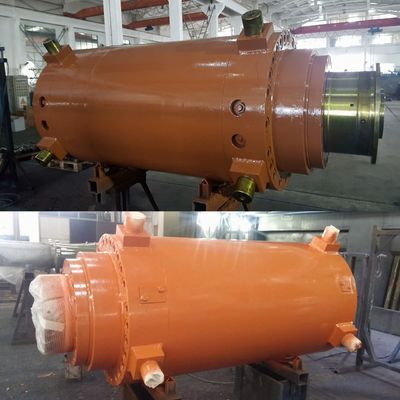 Max 800mm 30 pouces de course acier moulin cylindre hydraulique pour le levage de la cuillère intermédiaire