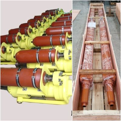 Cylindre hydraulique à 3 étages de charge lourde 27SiMn Tubes de cylindre pour usine d'acier