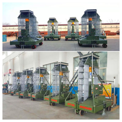 Appareil de levage Cylindre hydraulique personnalisé à plusieurs étages Cylindres hydrauliques télescopiques