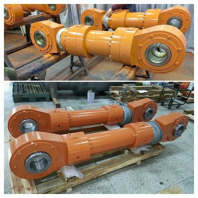 Q345B Matériau de la tige de piston à poutre de marche Cylindre hydraulique
