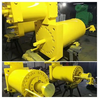 Cylindre hydraulique à acier pressurisé avec diamètre de forage 550 mm ISO9001