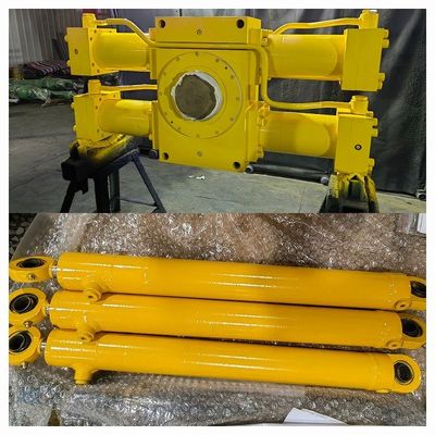 Max ID 500 mm Cylindre hydraulique personnalisé à trois étages Grue Cylindre hydraulique