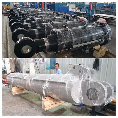 Cylindres hydrauliques pour tunnels à vent avec diamètre de forage de 140 mm