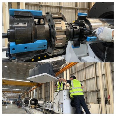 SIEMENS Processus électrique de trou intérieur de brûlure de rouleau avec conception de rails de guidage ultra larges