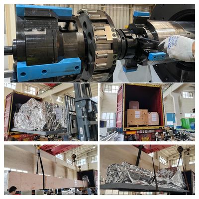 SHOWA CNC Types de machines à outils SRB 100 mm 2 Tête de brûlage Siemens Système CNC moteur à broche