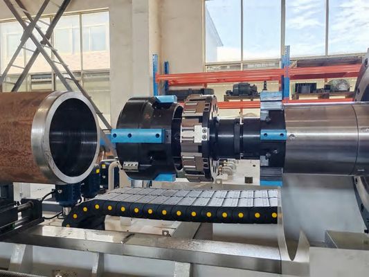 Machine de brûlure hydraulique à rouleaux et à rouleaux SRB Longueur d'usinage 4000 mm