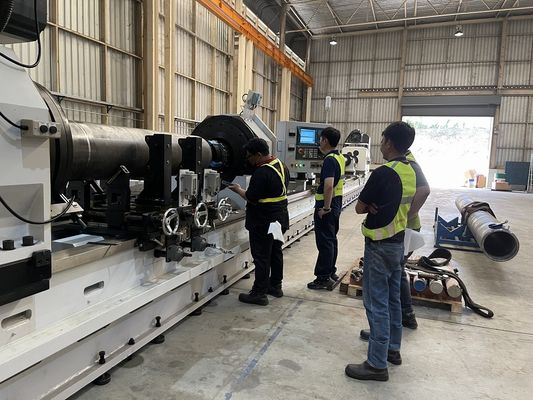 Contrôle de déplacement équipement de brûlure à ski et à rouleaux avec système CNC SIEMENS
