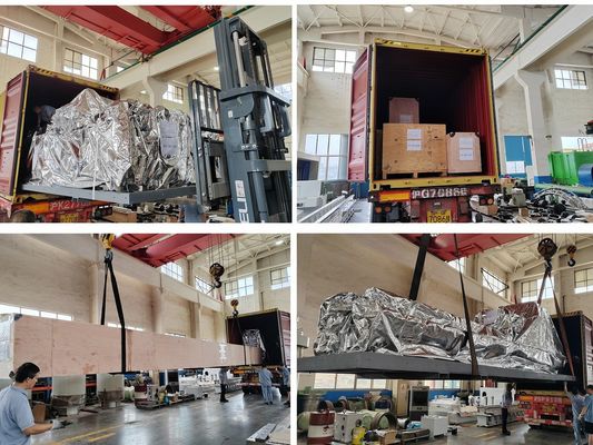 5000 mm/min Dispositif SRB 2500 mm Longueur de la pièce avec système de protection efficace
