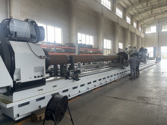 400 mm diamètre de l'obturateur SRB Skiving et machine à rouleaux CK45 Matériau 0,03 mm rondeur