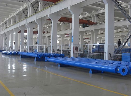 Portes de barrage cylindres hydrauliques avec diamètre de forage 450 mm