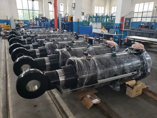 Cylindres hydrauliques pour tunnels à vent avec diamètre de forage de 140 mm