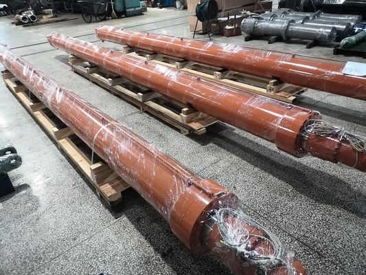 45#+Q345B Cylindres de levage d'électrodes à tige de plongeur