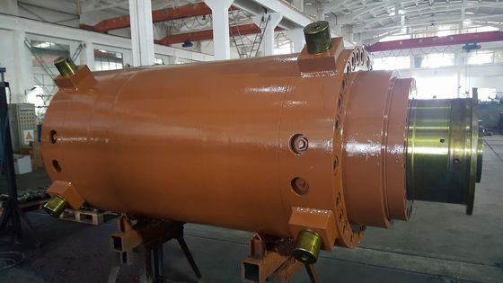 Le cylindre hydraulique de levage de la tourelle de la cuillère 35Mpa pression d'essai avec scellement Parker