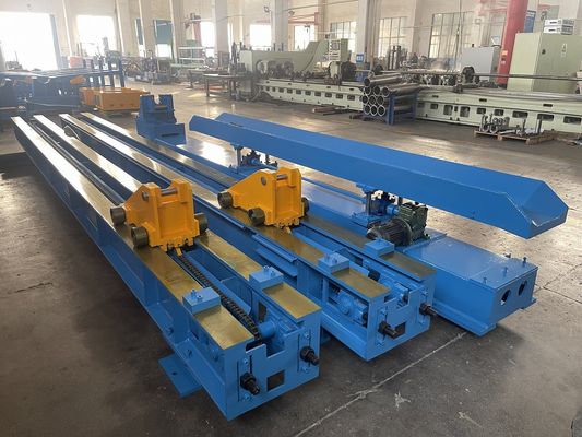 Banquette hydraulique de tirage à froid 5,5 m/min. Cadre et structure robustes