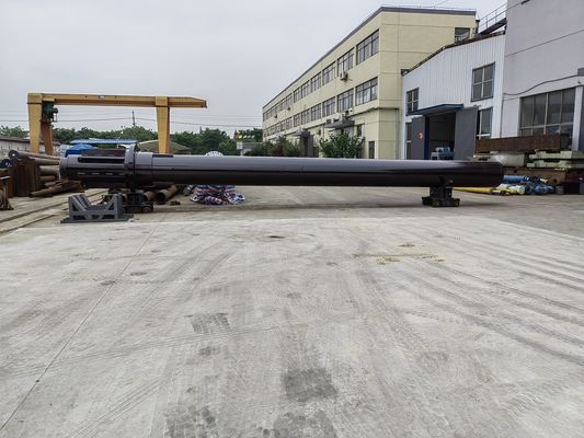 Construction robuste cylindre hydraulique chromé auto-guidé anti-rotation