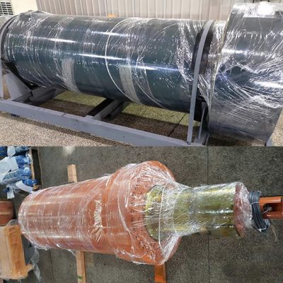 Cylindre hydraulique à double action métallurgique lourd 32 MPa Pression d'essai