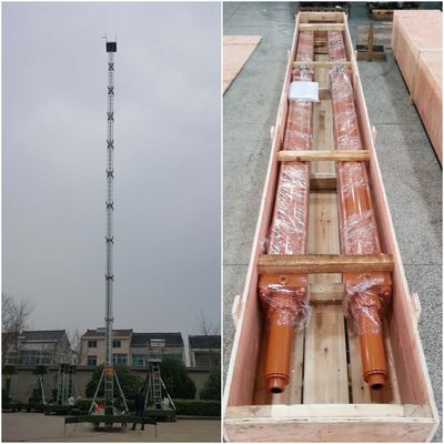 Cylindre hydraulique à trois étages avec tube de cylindre 27SiMn