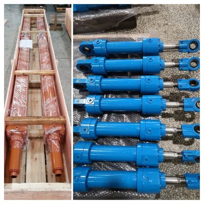 Pression de fonctionnement de 21 Mpa Cylindres hydrauliques lourds avec tube de cylindre 27SiMn dans une aciérie