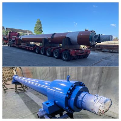 Cylindres hydrauliques lourds avec diamètre maximal de forage de 865 mm dans l'usine sidérurgique