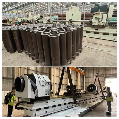 Partie de travail / rotation de l'outillage SRB Machine de dépôt et dispositif de brûlure à rouleaux