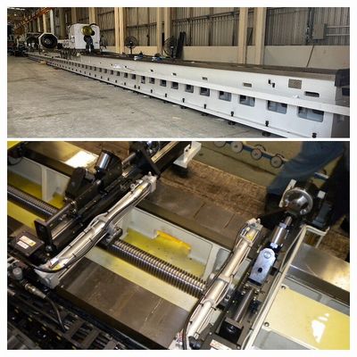 Machine hydraulique de brûlure à rouleaux 5000 mm/min Vitesse d'alimentation de coupe de broche
