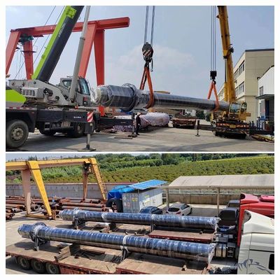 Cylindre de coulée verticale à traction de 6500 mm 240 mm/min avec une construction robuste