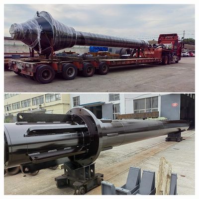 240 mm/min Cylindre de coulée de vitesse Laser revêtement cylindre hydraulique vertical