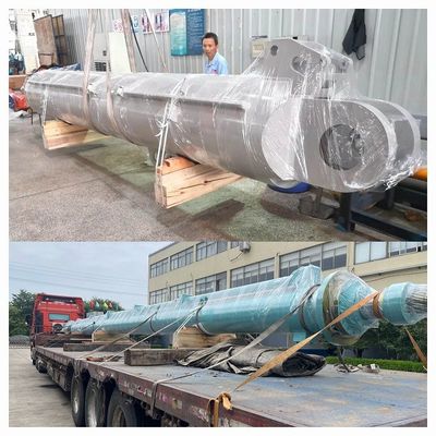 Cylindres hydrauliques lourds avec une longueur de course adaptée