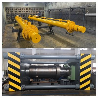 Cylindre hydraulique pour usine d'acier à usine lourde, enduit de chrome, cylindre hydraulique pour plongeur