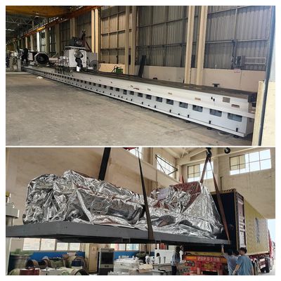 Fonction de conception de rails de guidage ultra larges / machine Srb avec système CNC SIEMENS et lubrification SHOWA