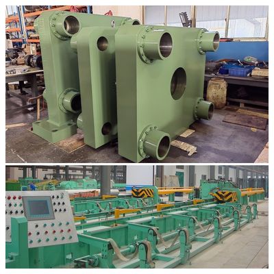 Machine hydraulique de tirage à froid à vitesse de tirage de 100 m/min et capacité de tirage de 5 t