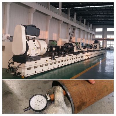 Petite machine à laminer pour redresser les tuyaux en acier avec pompe centrifuge et dispositif de protection