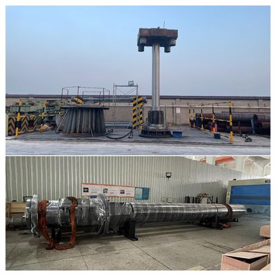 Finition de surface lisse Cylindre de coulée personnalisé Produisant des billettes d'aluminium