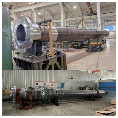 Installation verticale du cylindre de coulée sur mesure Sécurité accrue